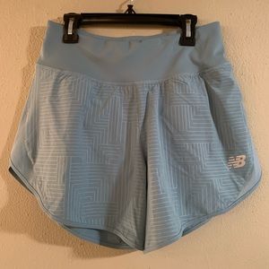 Womens New Balance 5 inch impact running shorts
